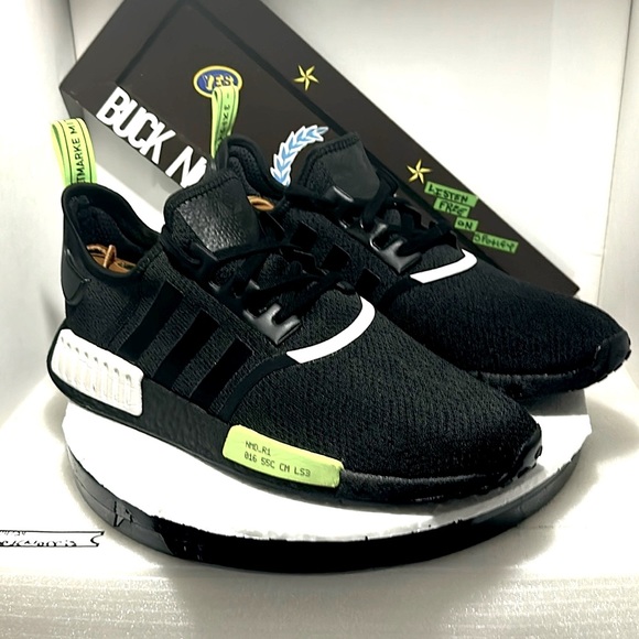 NMD_R1 Rare ADIDAS | VNDS Limited Run | 'Black Signal Green white ' EF4268 Size - Picture 3 of 14